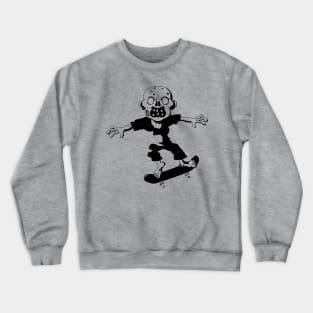 skate zombie Crewneck Sweatshirt